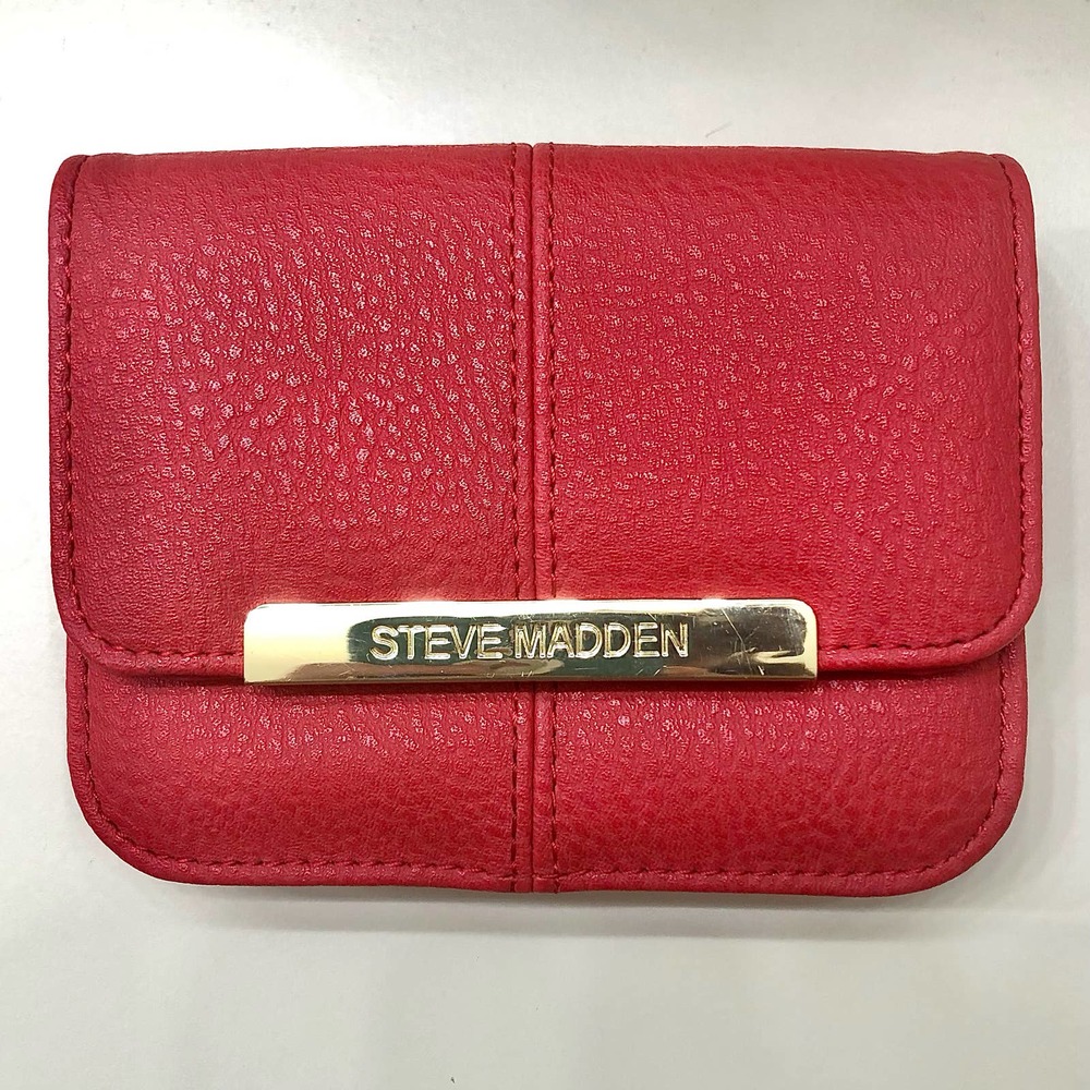 Steve Madden Red Wallet